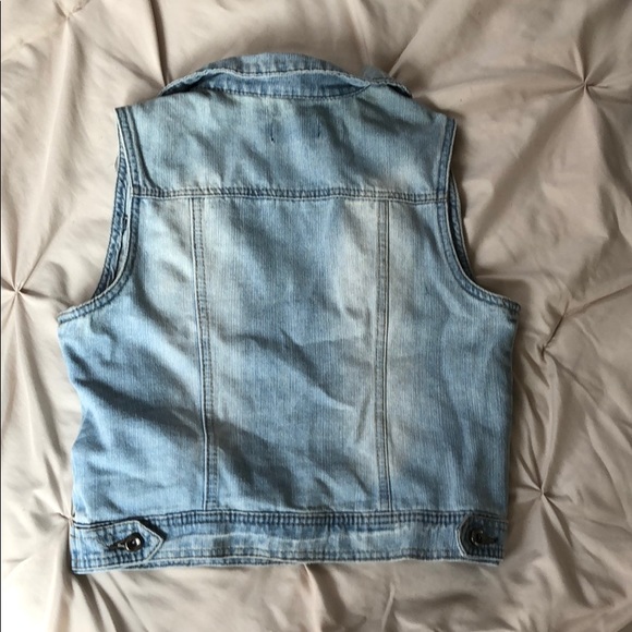 ci sono denim vest size small - Picture 2 of 3